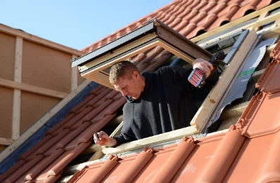 Pose de fenêtres de toit Velux à Galey